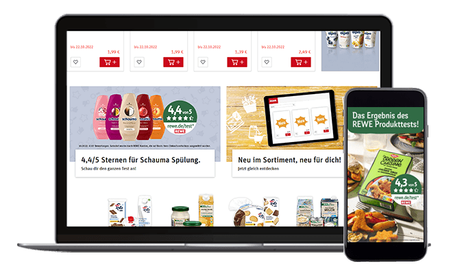 ✭ TOP-PRODUKT: REWE Produkttests
